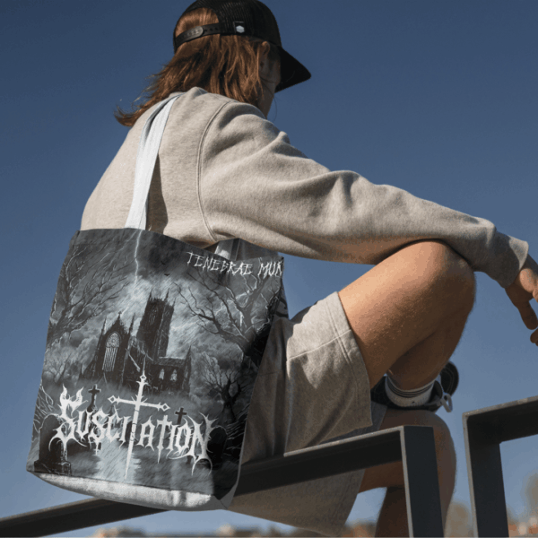 Tote bag 'Tenebrae Mundi' - white – Image 3