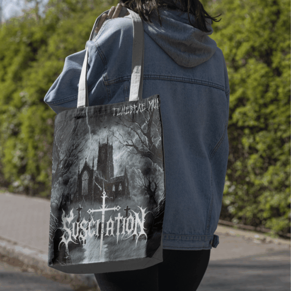 Tote bag 'Tenebrae Mundi' - white – Image 2