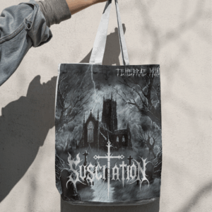 Tote bag 'Tenebrae Mundi' - white
